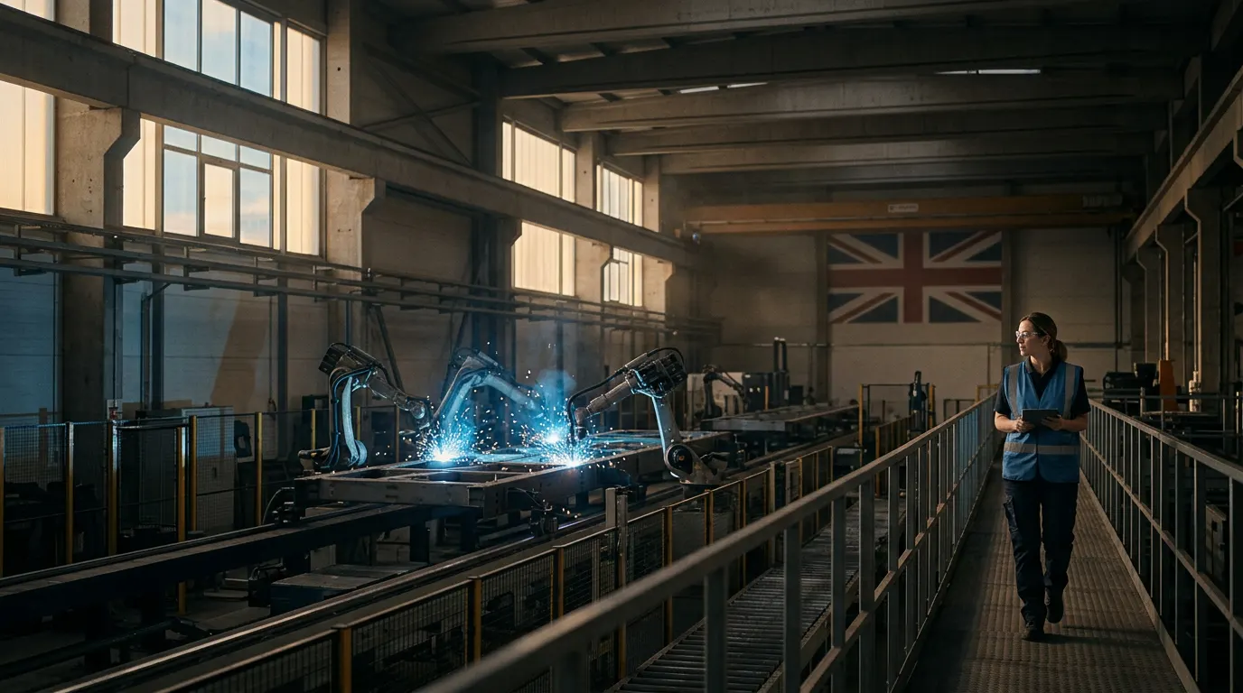 The Quiet Return of UK Manufacturing | The Sovereign Ledger